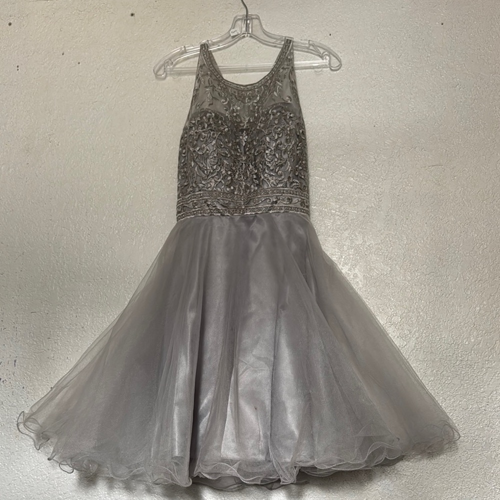 Elegant Gray Dress